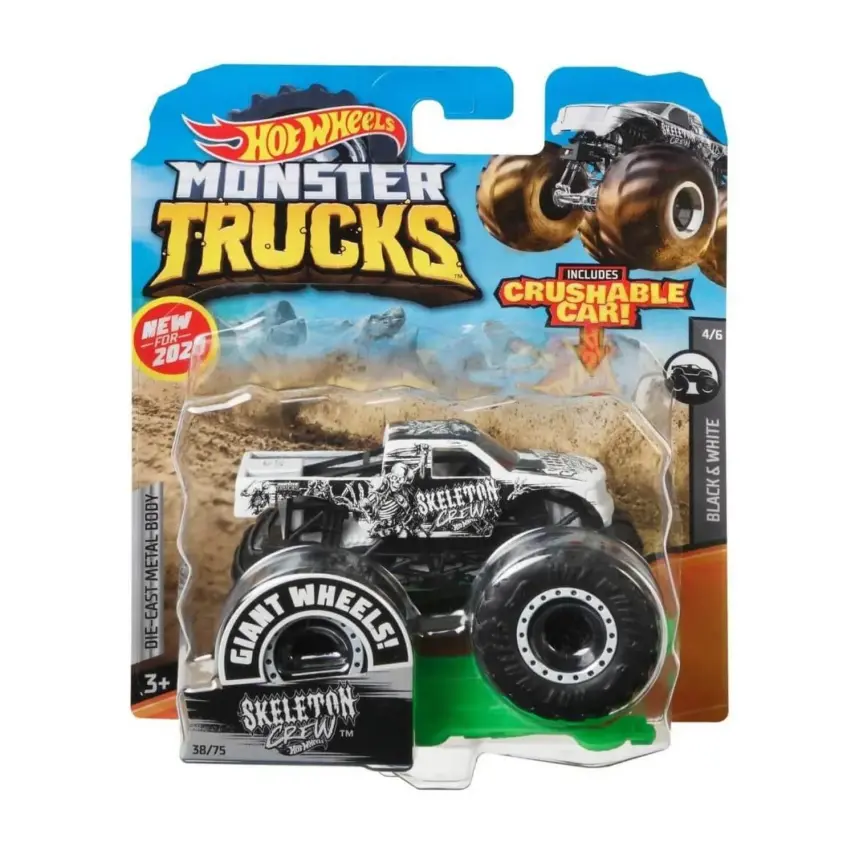 Hot Wheels Monster Trucks 1-64 Arabalar - 17