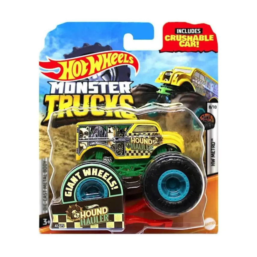 Hot Wheels Monster Trucks 1-64 Arabalar - 11