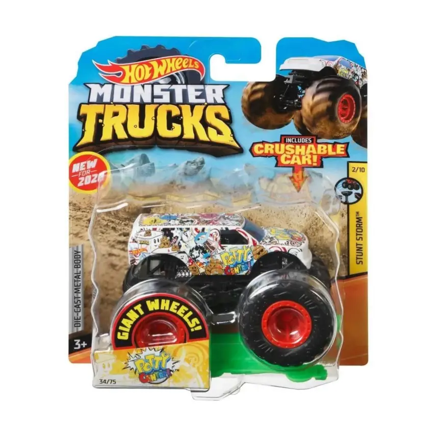 Hot Wheels Monster Trucks 1-64 Arabalar - 8