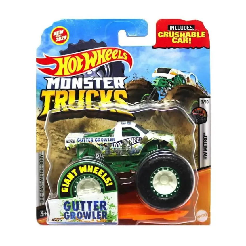 Hot Wheels Monster Trucks 1-64 Arabalar - 4