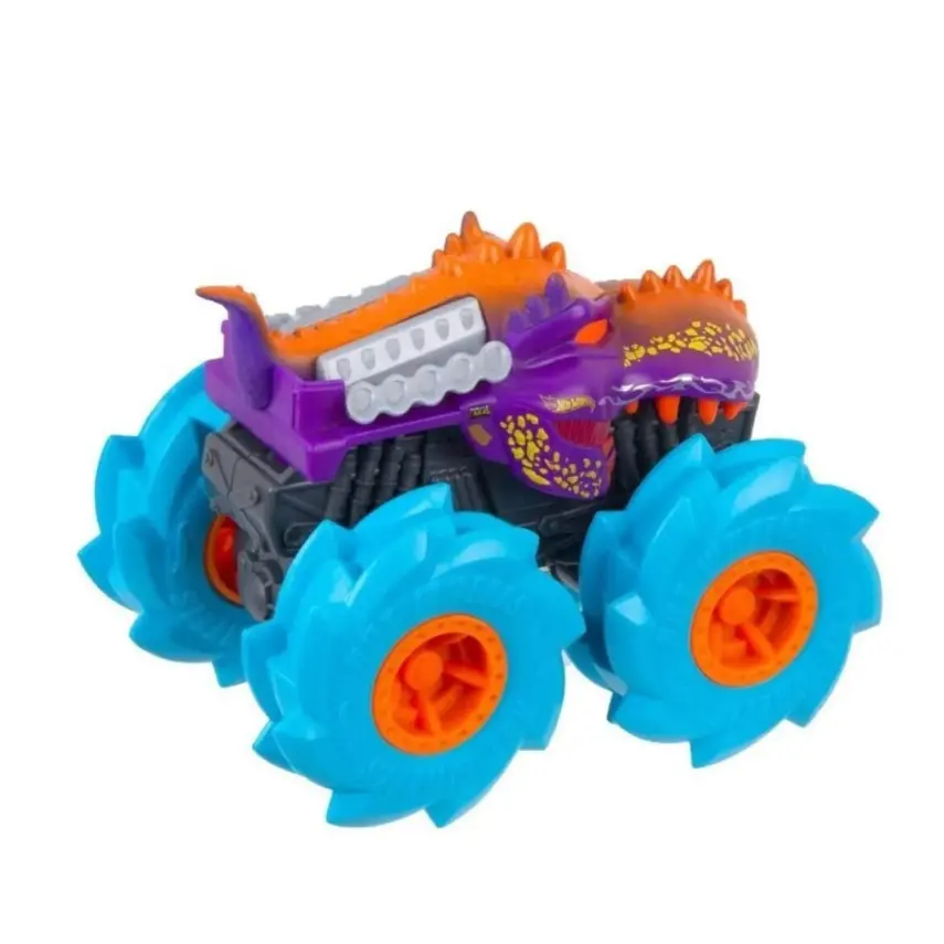 Hot Wheels Monster Trucks 1:43 Çek Bırak Arabalar - 4