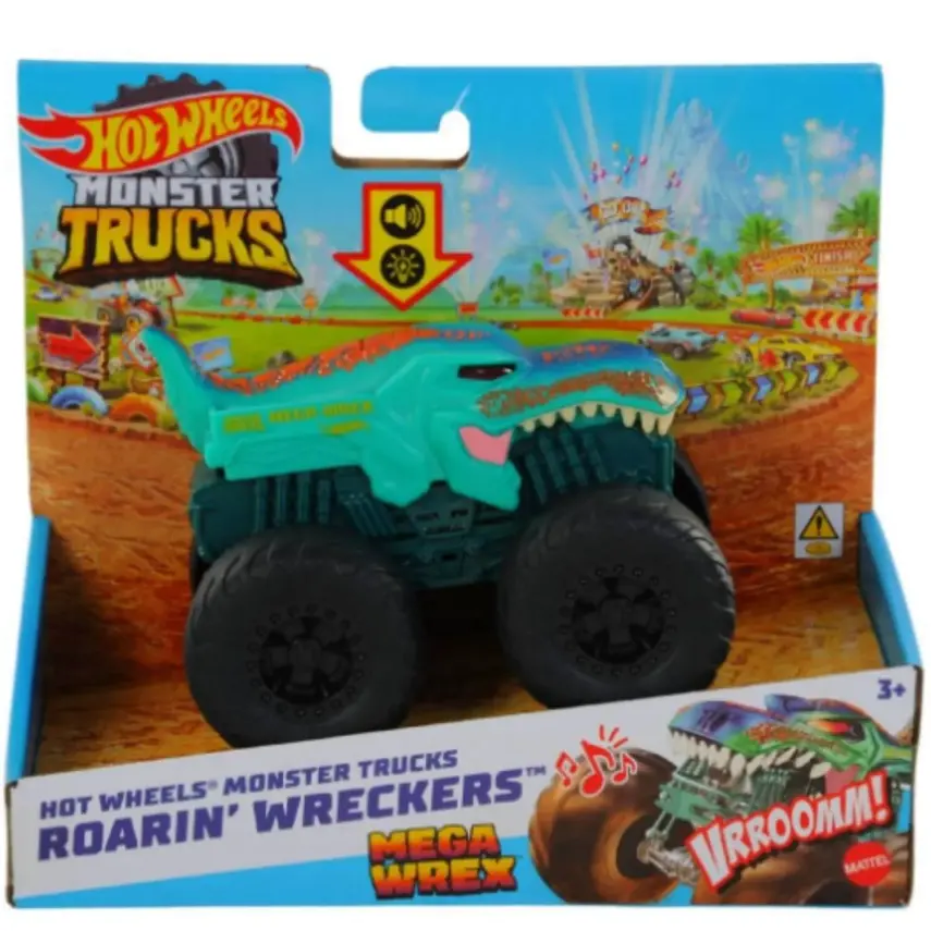 Hot Wheels Monster Trucks 1:43 Kükreyen Arabalar - 3