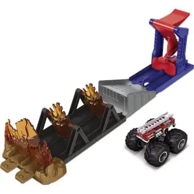Hot Wheels Monster Trucks Aksiyona Başlangıç Oyun Seti