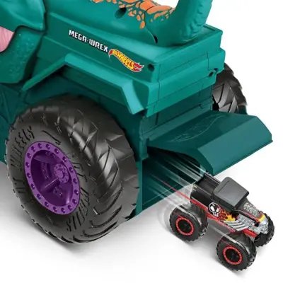 Hot Wheels Monster Trucks Araba Yiyen Mega Wrex - 5
