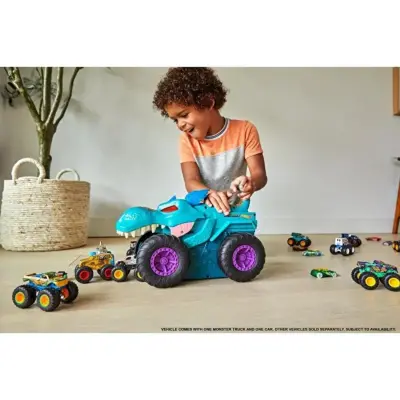 Hot Wheels Monster Trucks Araba Yiyen Mega Wrex - 8