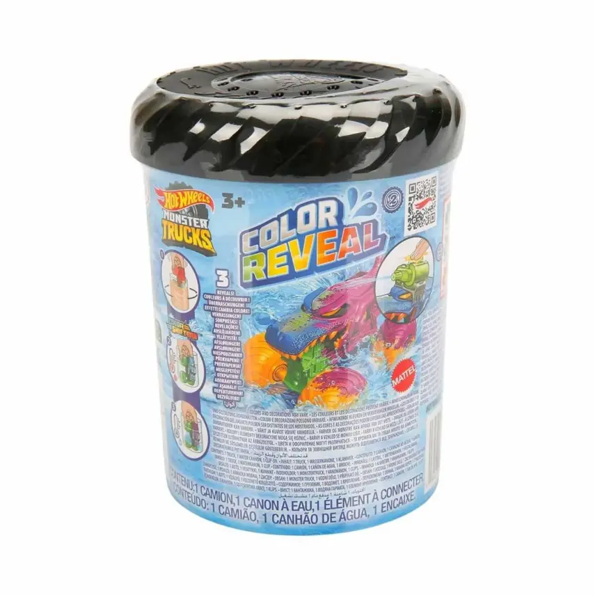 Hot Wheels Monster Trucks Color Reveal Renk Değiştiren Araçlar - 4