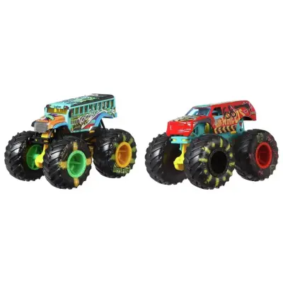 Hot Wheels Monster Trucks Güçlü İkili 1:64 Arabalar (1)