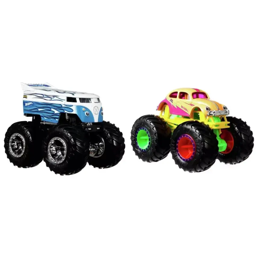 Hot Wheels Monster Trucks Güçlü İkili 1:64 Arabalar - 3