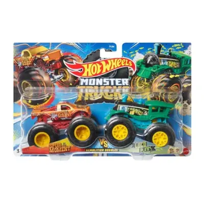 Hot Wheels Monster Trucks Güçlü İkili 1:64 Arabalar - 6