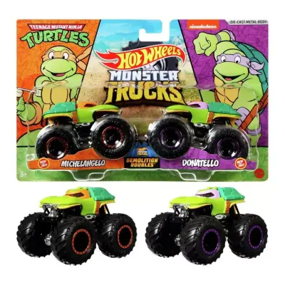 Hot Wheels Monster Trucks Güçlü İkili 1:64 Arabalar - 15