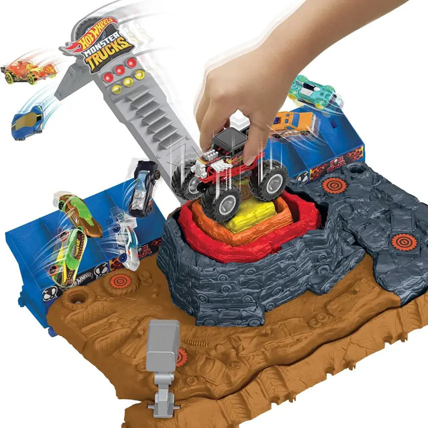 Hot Wheels Monster Trucks Muhteşem Çarpışma Arenası - 3