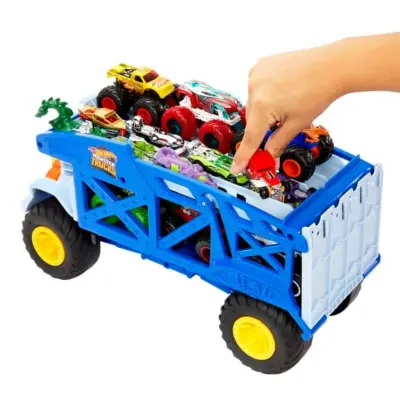 Hot Wheels Monster Trucks Rhino Taşıyıcı Kamyon - 4