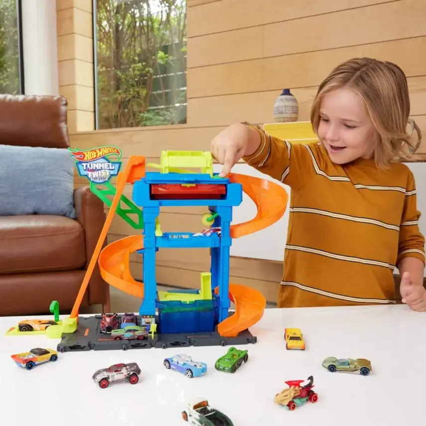 Hot Wheels Oto Yıkama Oyun Seti - 5