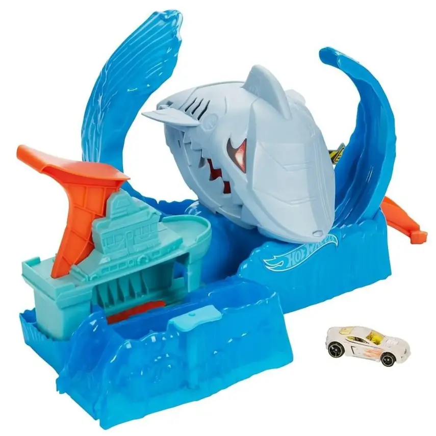 Hot Wheels Robotik Köpek Balığı Renk Değiştiren Oyun Seti - 2
