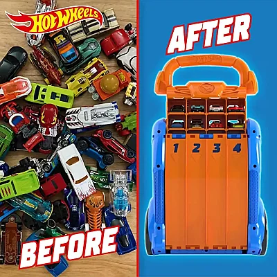 Hot Wheels Taşıma Çantası Ve Yarış Parkuru - 7