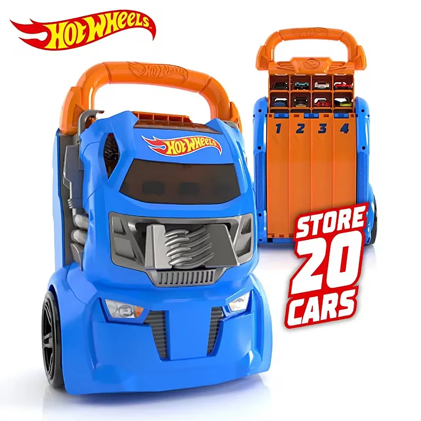 Hot Wheels Taşıma Çantası Ve Yarış Parkuru - 1