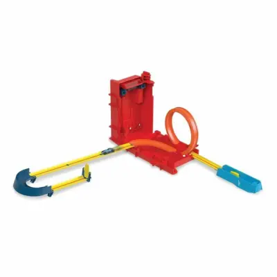 Hot Wheels Track Builder Benzin Bidonu Akrobasi Seti  - 1