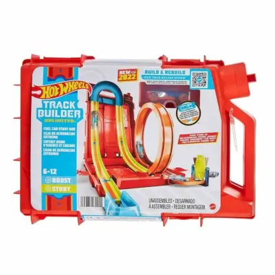 Hot Wheels Track Builder Benzin Bidonu Akrobasi Seti  - 2