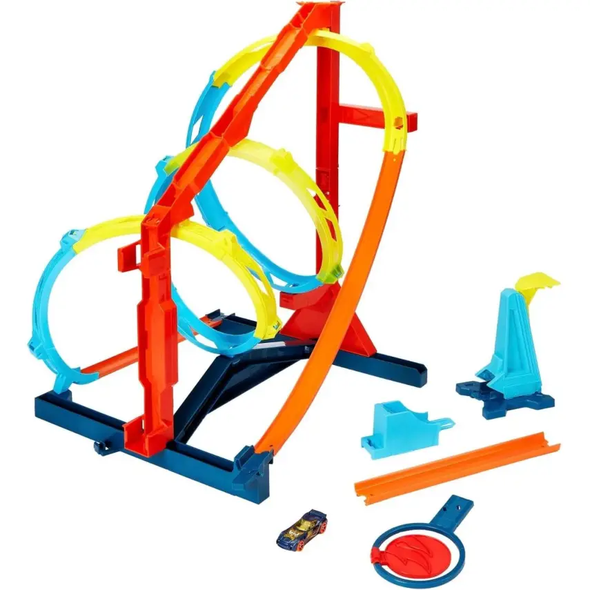Hot Wheels Track Builder Spiral Dönüşlü Pist Seti - 2