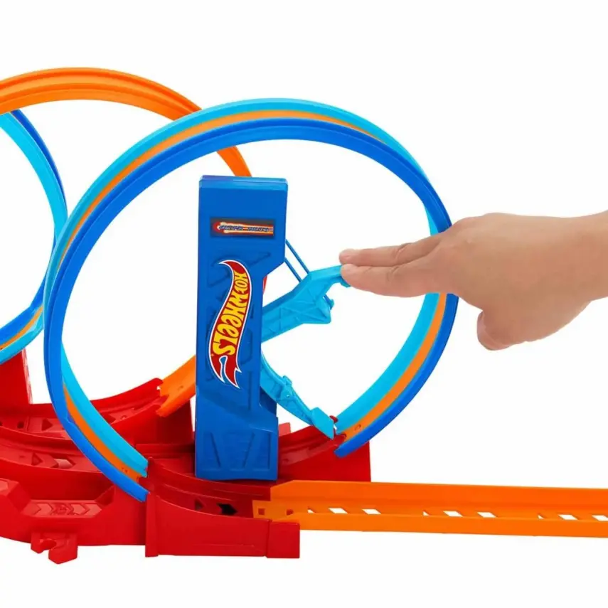 Hot Wheels Ultra Hots Çılgın Çember Yarışı Seti - 4