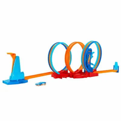 Hot Wheels Ultra Hots Çılgın Çember Yarışı Seti (1)