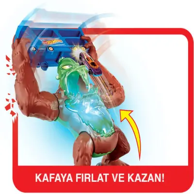 Hot Wheels Zehirli Goril Saldırısı Oyun Seti - 1