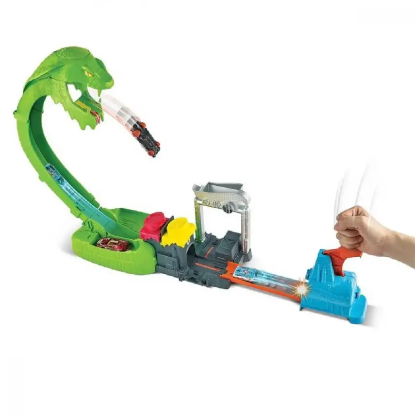 Hot Wheels Zehirli Yılanla Çarpışma Oyun Seti - 2