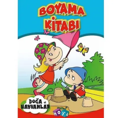 Hoya Boyama Kitabı Doğa Hayvanlar 