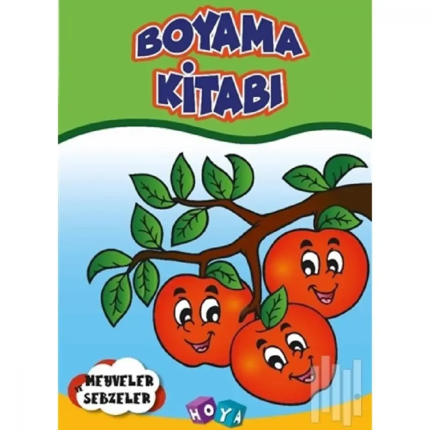 Hoya Boyama Kitabı Sebzeler Meyveler - 1