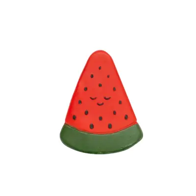 Hubble Doğal Bebek Diş Kaşıyıcı Ve Oyuncağı (%100 Doğal Kauçuk) Karpuz - 3