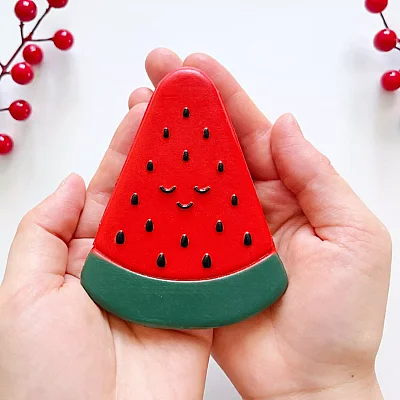 Hubble Doğal Bebek Diş Kaşıyıcı Ve Oyuncağı (%100 Doğal Kauçuk) Karpuz - 9