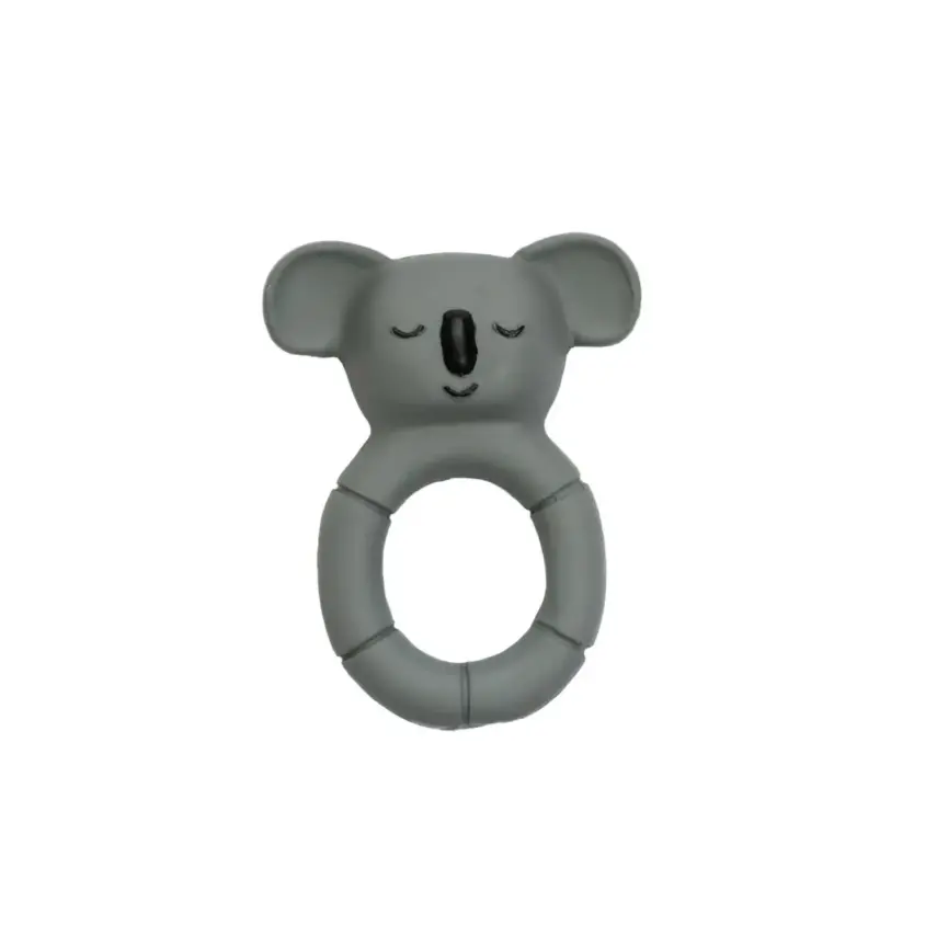 Hubble Doğal Bebek Diş Kaşıyıcı Ve Oyuncağı (%100 Doğal Kauçuk) Koala Halkalı - 2