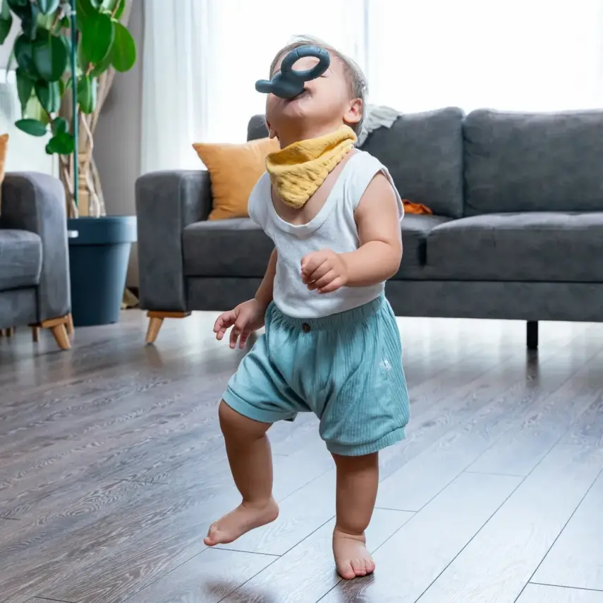 Hubble Doğal Bebek Diş Kaşıyıcı Ve Oyuncağı (%100 Doğal Kauçuk) Koala Halkalı - 6