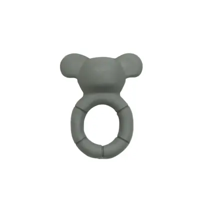 Hubble Doğal Bebek Diş Kaşıyıcı Ve Oyuncağı (%100 Doğal Kauçuk) Koala Halkalı - 3