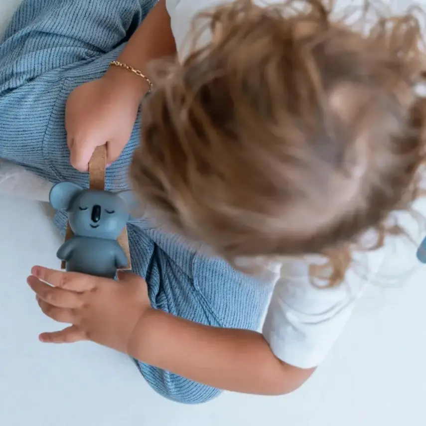 Hubble Doğal Bebek Diş Kaşıyıcı Ve Oyuncağı (%100 Doğal Kauçuk) Koala - 2