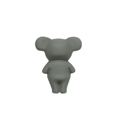 Hubble Doğal Bebek Diş Kaşıyıcı Ve Oyuncağı (%100 Doğal Kauçuk) Koala - 5