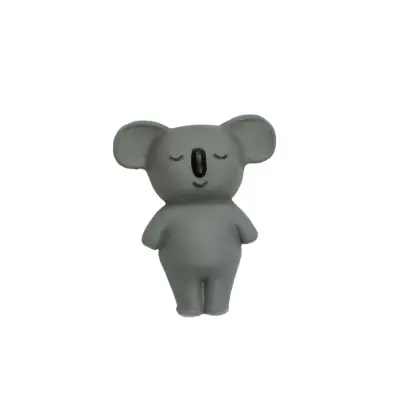 Hubble Doğal Bebek Diş Kaşıyıcı Ve Oyuncağı (%100 Doğal Kauçuk) Koala - 3