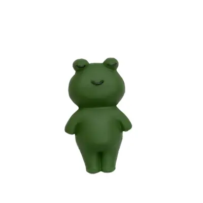 Hubble Doğal Bebek Diş Kaşıyıcı Ve Oyuncağı (%100 Doğal Kauçuk) Kurbağa - 4