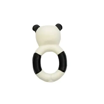 Hubble Doğal Bebek Diş Kaşıyıcı Ve Oyuncağı (%100 Doğal Kauçuk) Panda Halkalı - 6