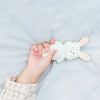 Hubble Doğal Bebek Diş Kaşıyıcı Ve Oyuncağı (%100 Doğal Kauçuk) Tavşan - 5