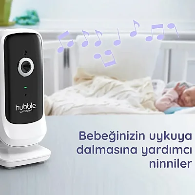 Hubble Nursery P View Premium 5 inç Dijital Ekranlı Bebek Kamerası (1)