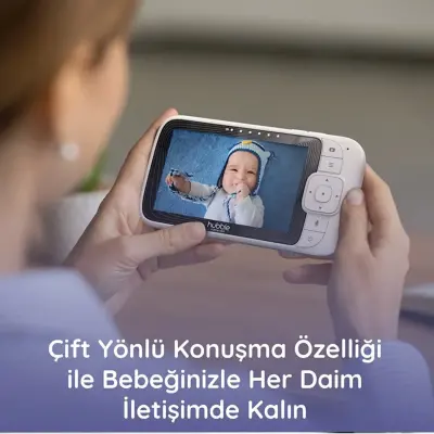 Hubble Nursery Pal Cloud  Wifi-Connect 5 inç Dijital Bebek Kamerası - 13