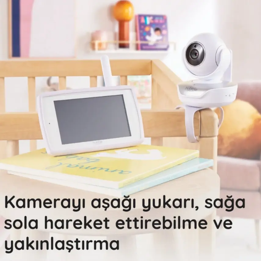 Hubble Nursery Pal  Deluxe 5 inç Dijital Bebek Kamerası - 7