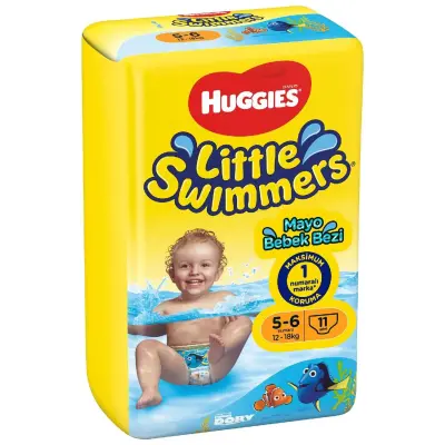 Huggies Little Swimmers Mayo Bebek Bezi Large 12-18 Kg  (1)