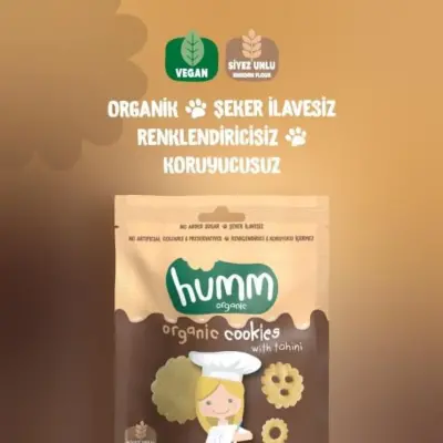 Humm Tahinli ve Pekmezli Vegan Kurabiye 55 gr - 4