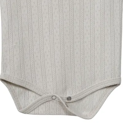 Hvc Bebek Atlet Body Jakarlı Çizgili Bej - 6