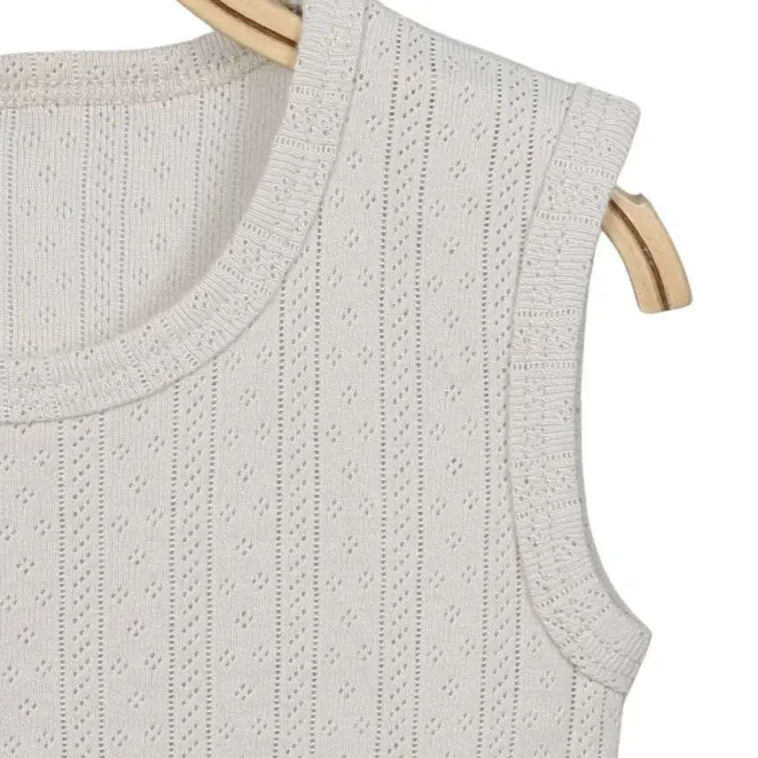 Hvc Bebek Atlet Body Jakarlı Pamuklu Çizgili Çıtçıtlı Zıbın Bej 5'li Set Unisex - 3