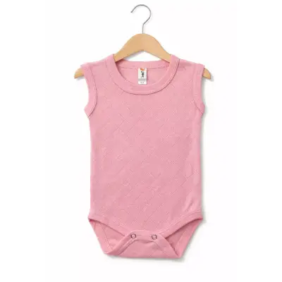 H&C Body Baklava Desenli Pembe