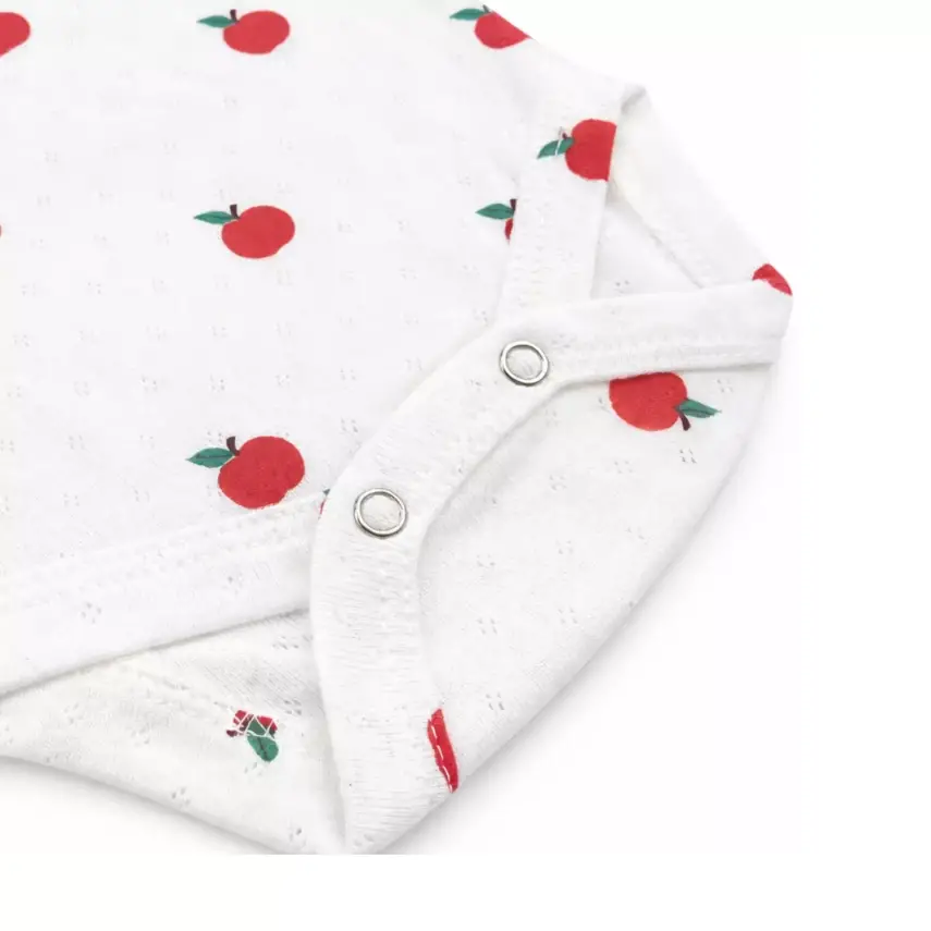 Hvc Body Jakarlı Elma Desenli - 2