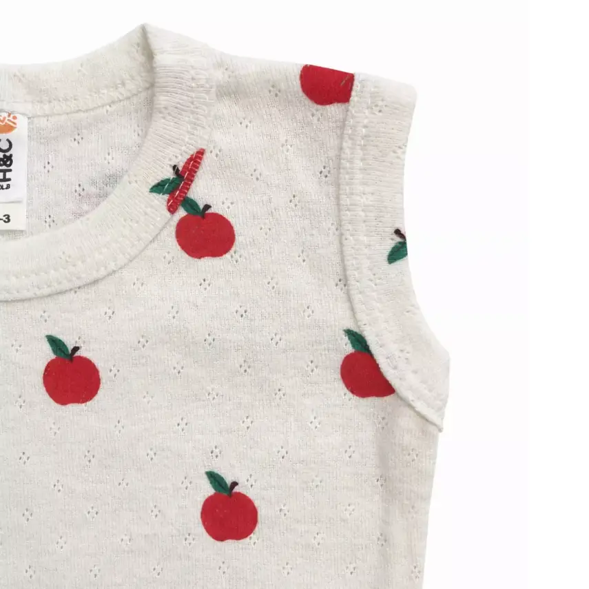 Hvc Body Jakarlı Elma Desenli - 4